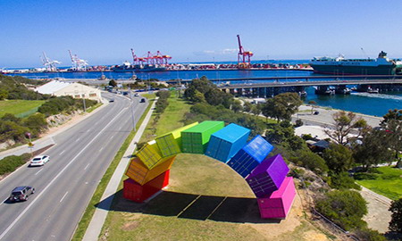 Container · Rainbow Art