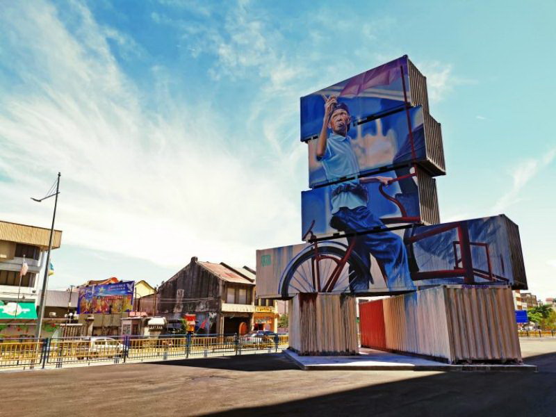 集装箱展柜 | 为街头增添惊艳色彩！围观槟城国际集装箱艺术节！