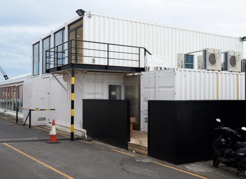Container base | strong resistance to category 5 hurricanes! Modular architecture gives you a stable sense of security ~