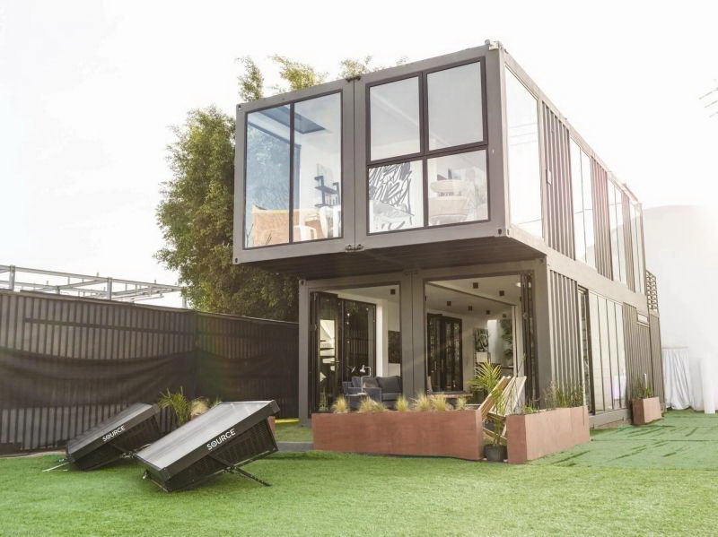 Container House | Two storey modern building, multi-functional space can be transformed at will!