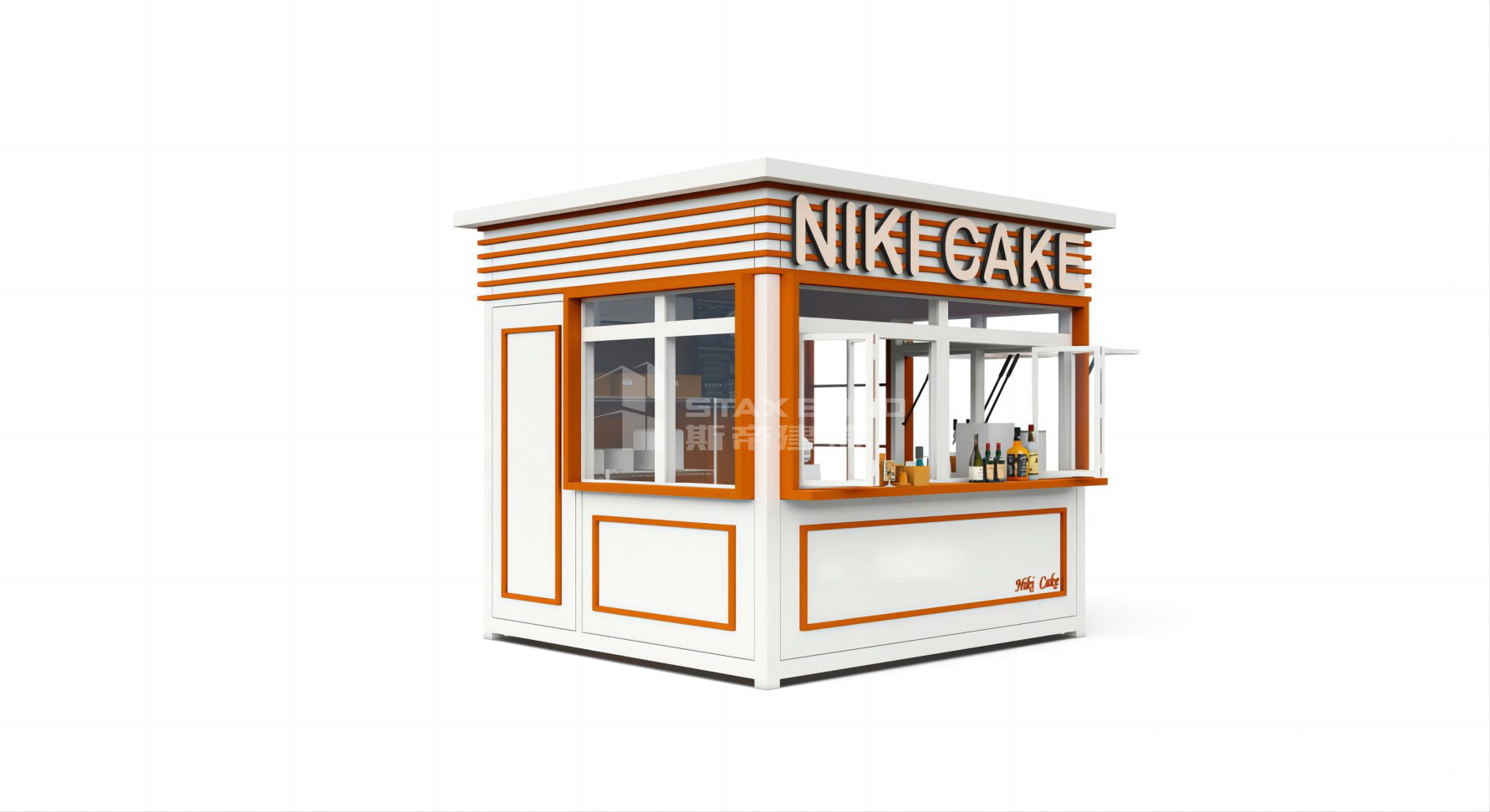 模块化集装箱建筑 mini · 小型餐饮店