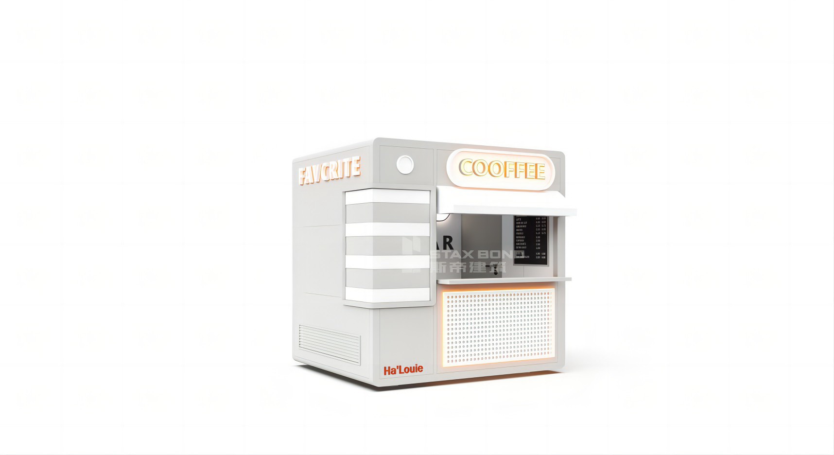 模块化集装箱建筑 mini · 小型咖啡店