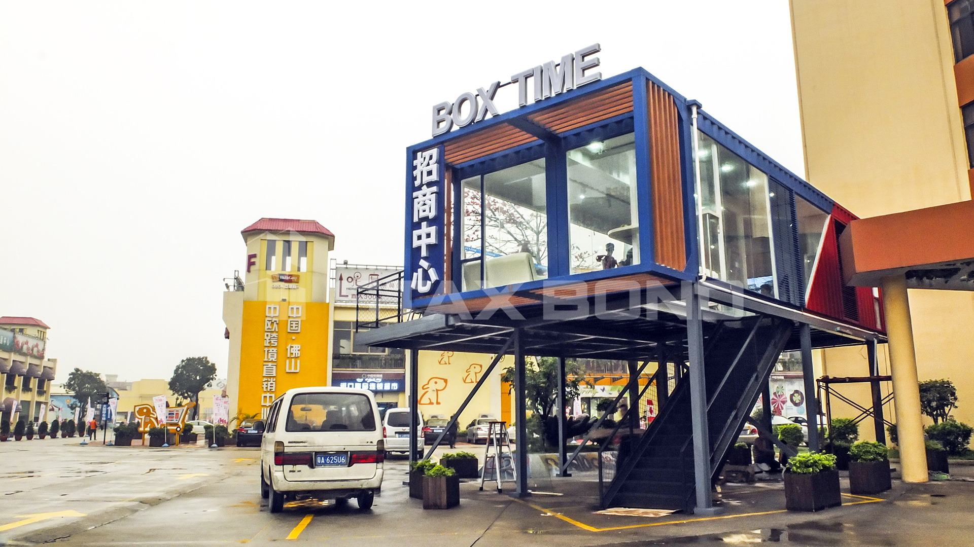 Zhongou Electric Mall Commercial Street,Container commercial street,creative container,container design,container shop,container market,container shopping mall,container restaurant,container cafe,container cultural and creative park,container display center